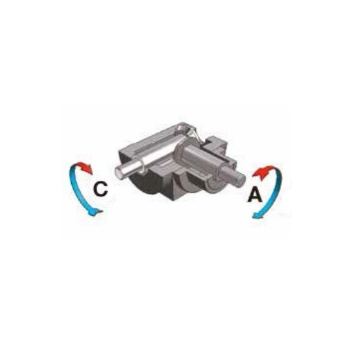 CHQ 110 TYP3 1:1 Right-angle gearbox  Chiaravalli