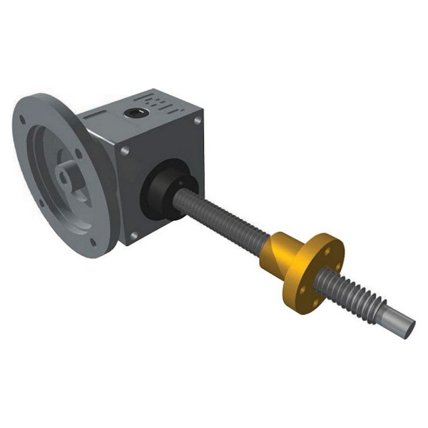 CHS-3-RS-C600-R5-TL-DE-OX screw jack with screw INOX Chiaravalli