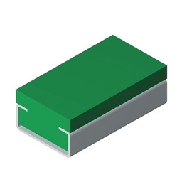 [E59-089-610] PC 03 PE UHMW L2000 20x20 slide for flat belt Chiaravalli [GC260032]